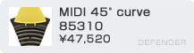 DEFENDER MIDI 45°curve / 85310